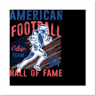 American Football Hall of Fame , Collage Football Posters and Art